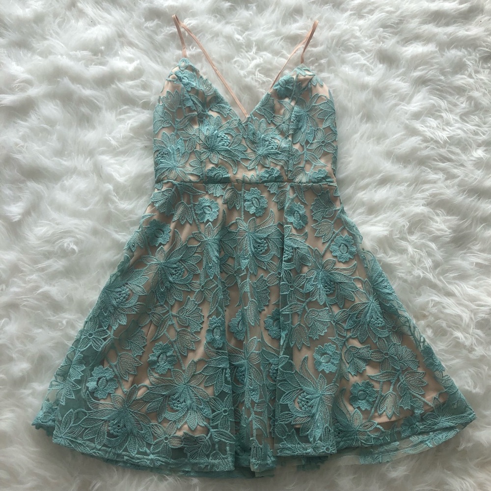 Strappy back dress ! Worn once